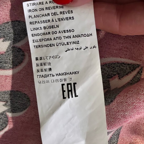 LOVE MOSCHINO Graphic Heart Dress size 4 - Picture 11 of 12